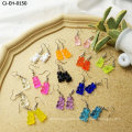 Factory Wholesale Gummy Colored Cartoon Gummy Bears Earrings, Ear Hooks, Ear Pins